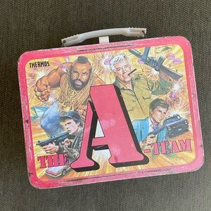 Vintage A Team Metal Lunchbox